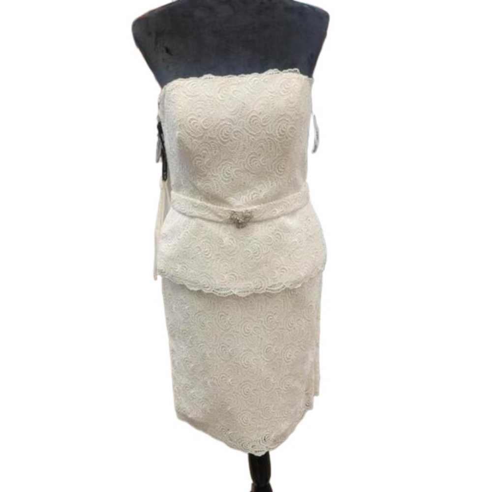 Nwt,  Ivory Lace Dress